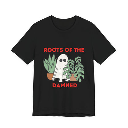 Spooky Plant Lover Tee, Halloween Shirt, Ghost T-Shirt, Unisex Short Sleeve, Cute Gift for Gardening Enthusiasts, Fall Fashion